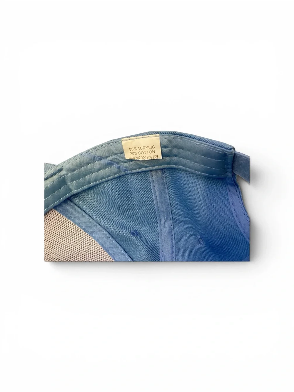 Unbranded Blue Men's Cotton-Acrylic Cap